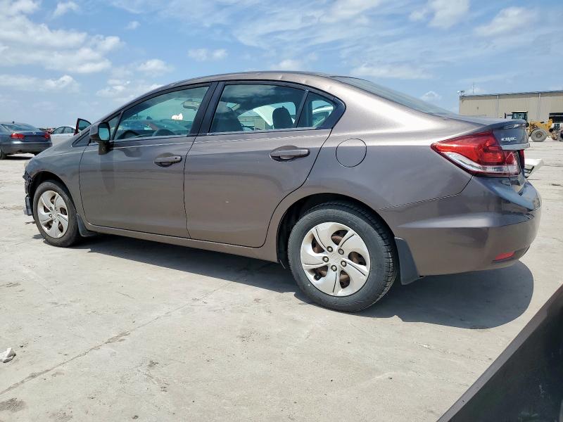 2HGFB2F5XDH556130 - 2013 HONDA CIVIC LX TAN photo 2