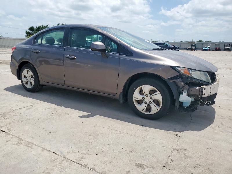 2HGFB2F5XDH556130 - 2013 HONDA CIVIC LX TAN photo 4