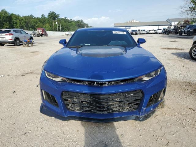 1G1FK1R61K0151734 - 2019 CHEVROLET CAMARO ZL1 BLUE photo 5