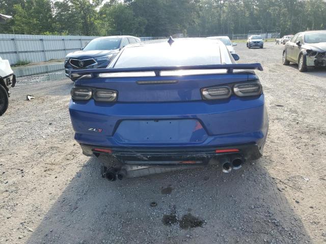 1G1FK1R61K0151734 - 2019 CHEVROLET CAMARO ZL1 BLUE photo 6