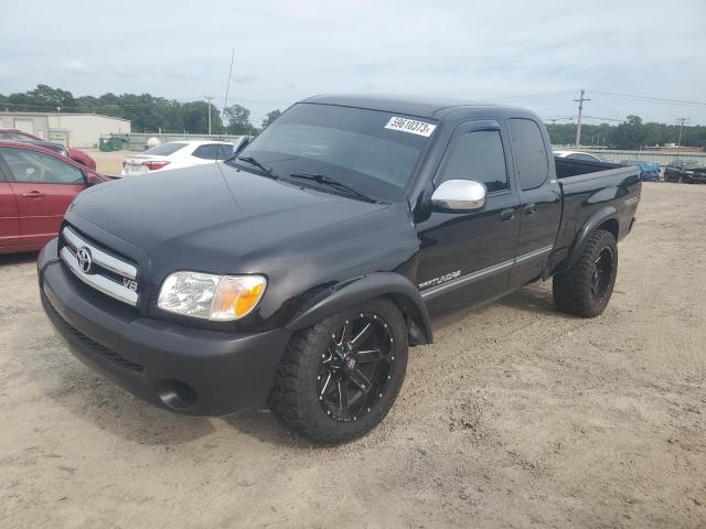 5TBBT44116S482986 - 2006 TOYOTA TUNDRA ACCESS CAB SR5 BLACK photo 1