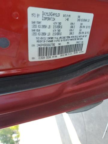 1A4GP45R26B627282 - 2006 CHRYSLER TOWN & COU 红色 照片 13