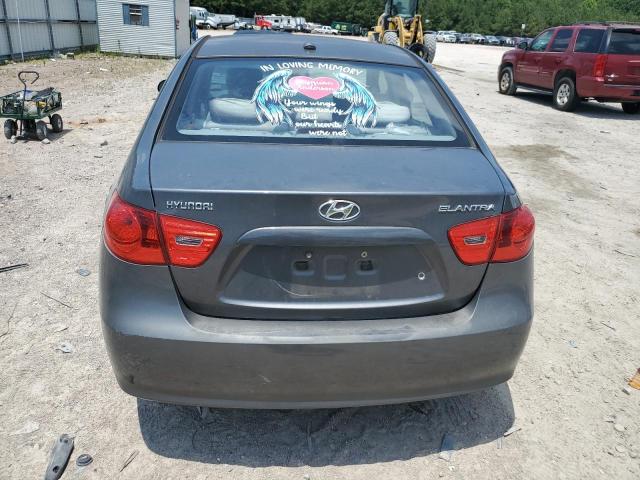 KMHDU46D99U605689 - 2009 HYUNDAI ELANTRA GLS GRAY photo 6