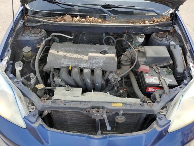 2T1KR32E63C156448 - 2003 TOYOTA COROLLA MA XR BLUE photo 11