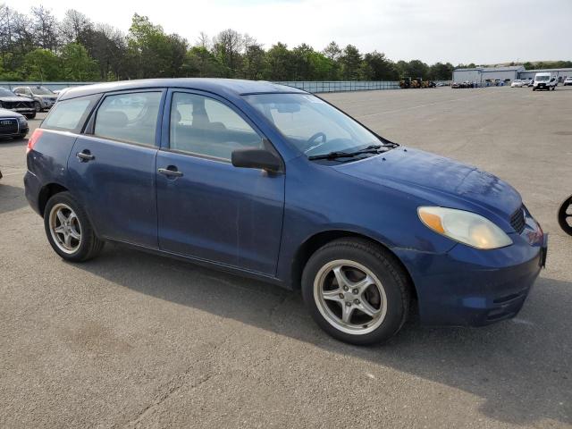 2T1KR32E63C156448 - 2003 TOYOTA COROLLA MA XR BLUE photo 4