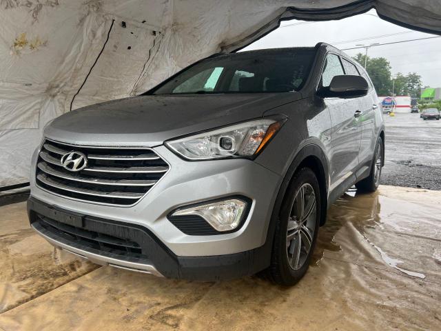 KM8SRDHF8GU141217 - 2016 HYUNDAI SANTA FE SE ULTIMATE SILVER photo 2