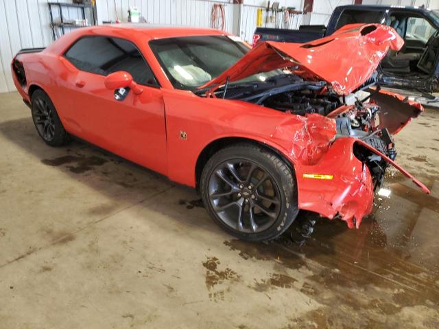 2C3CDZFJ7PH565846 - 2023 DODGE CHALLENGER R/T SCAT PACK ORANGE photo 4