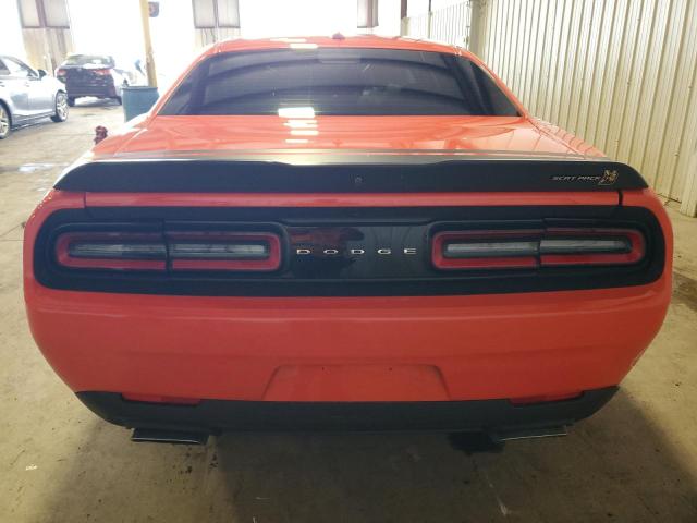 2C3CDZFJ7PH565846 - 2023 DODGE CHALLENGER R/T SCAT PACK ORANGE photo 6