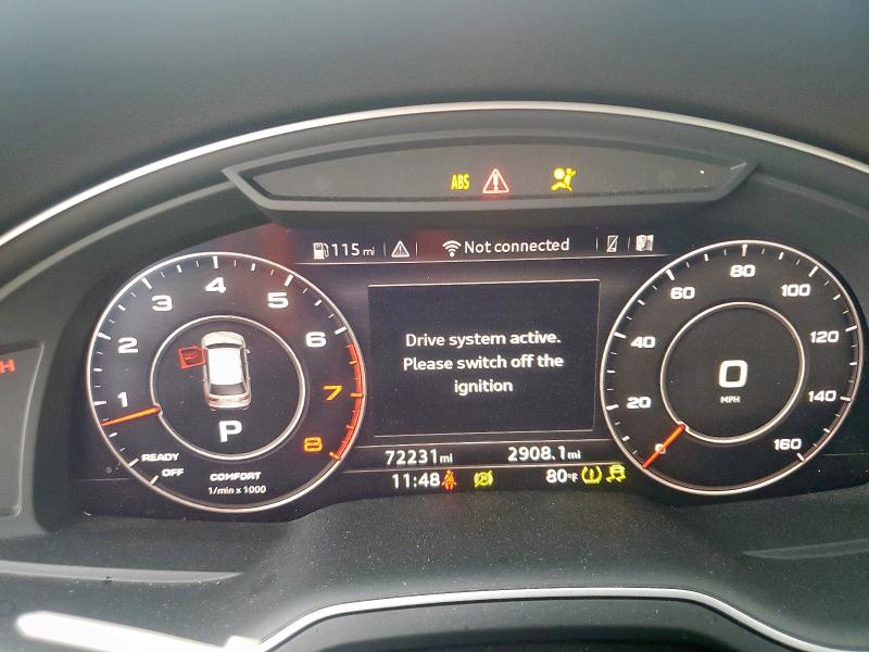 WA1VAAF73JD050330 - 2018 AUDI Q7 PRESTIGE WHITE photo 9