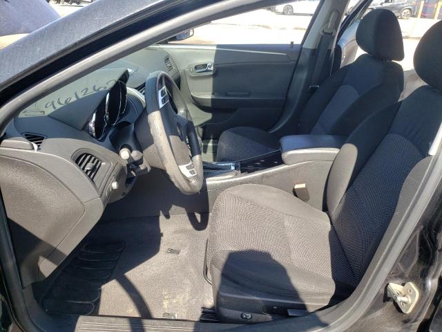 1G1ZC5E06CF373283 - 2012 CHEVROLET MALIBU 1LT BLACK photo 7