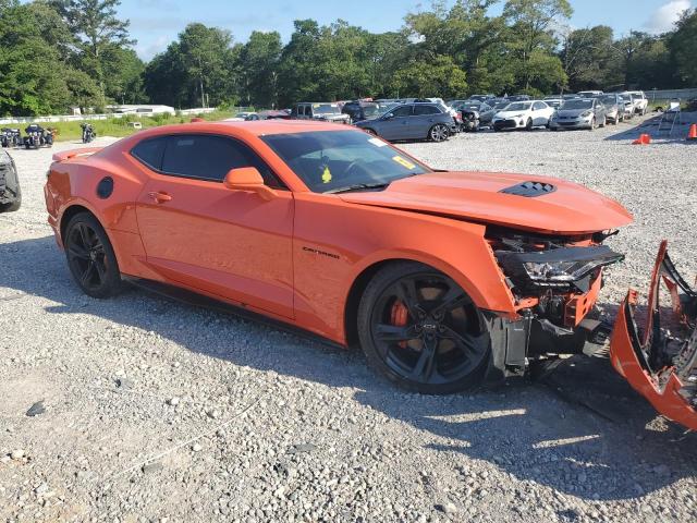 1G1FH1R71M0131686 - 2021 CHEVROLET CAMARO SS ORANGE photo 4