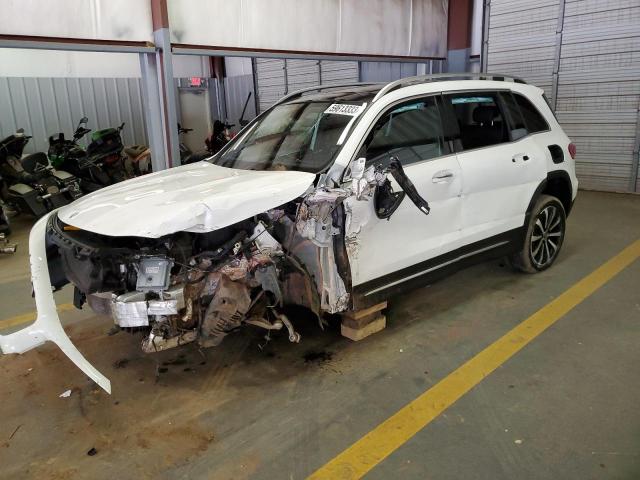 W1N4M4HBXMW123237 - 2021 MERCEDES-BENZ GLB 250 4MATIC WHITE photo 1