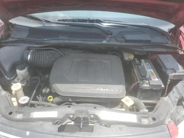 2A4RR8DG1BR645620 - 2011 CHRYSLER TOWN & COU TOURING L BURGUNDY photo 11