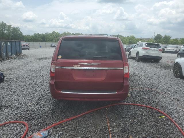 2A4RR8DG1BR645620 - 2011 CHRYSLER TOWN & COU TOURING L BURGUNDY photo 6