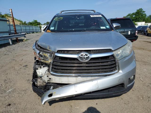 5TDJKRFH3FS114077 - 2015 TOYOTA HIGHLANDER XLE SILVER photo 5