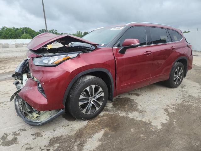 5TDGZRBH8LS506687 - 2020 TOYOTA HIGHLANDER XLE Կարմիր լուսանկար 1