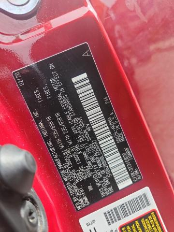 5TDGZRBH8LS506687 - 2020 TOYOTA HIGHLANDER XLE Կարմիր լուսանկար 13