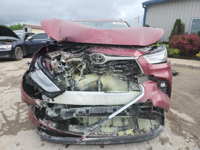 5TDGZRBH8LS506687 - 2020 TOYOTA HIGHLANDER XLE Կարմիր լուսանկար 5