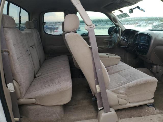 5TBRT34111S203909 - 2001 TOYOTA TUNDRA ACCESS CAB Biały zdjęcie 10