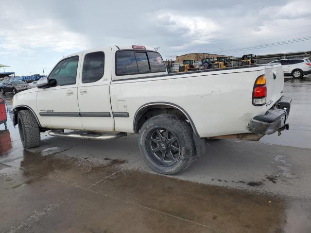 5TBRT34111S203909 - 2001 TOYOTA TUNDRA ACCESS CAB Biały zdjęcie 2