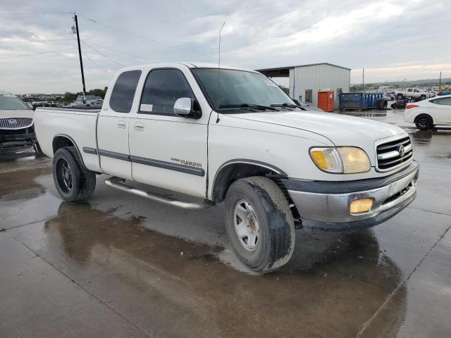 5TBRT34111S203909 - 2001 TOYOTA TUNDRA ACCESS CAB WHITE photo 4