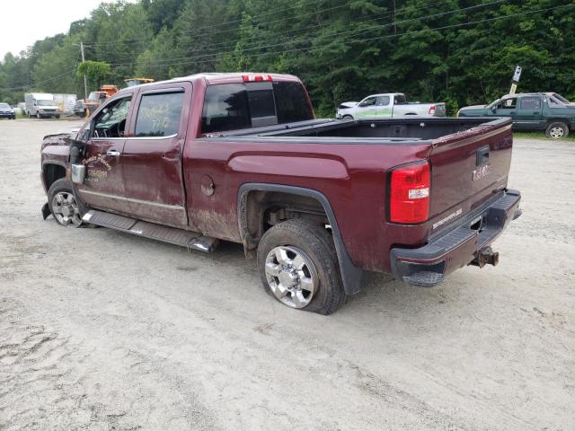 1GT42YEY6HF117261 - 2017 GMC SIERRA K3500 DENALI MAROON photo 2