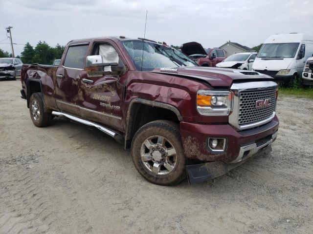 1GT42YEY6HF117261 - 2017 GMC SIERRA K3500 DENALI MAROON photo 4