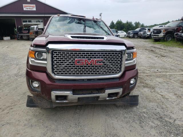 1GT42YEY6HF117261 - 2017 GMC SIERRA K3500 DENALI MAROON photo 5