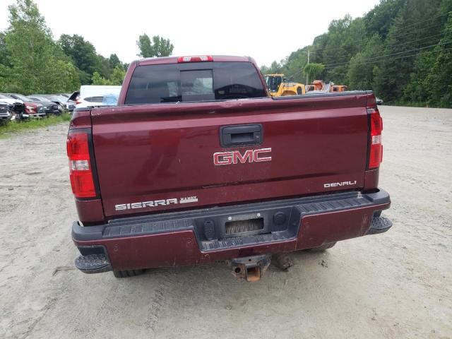 1GT42YEY6HF117261 - 2017 GMC SIERRA K3500 DENALI MAROON photo 6