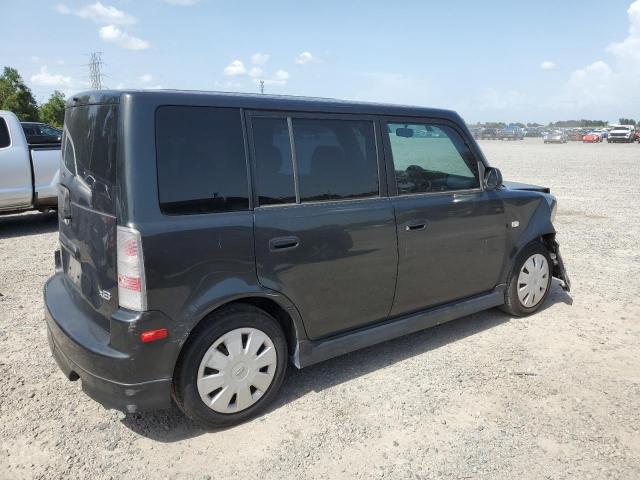 JTLKT324164100826 - 2006 TOYOTA SCION XB BLACK photo 3