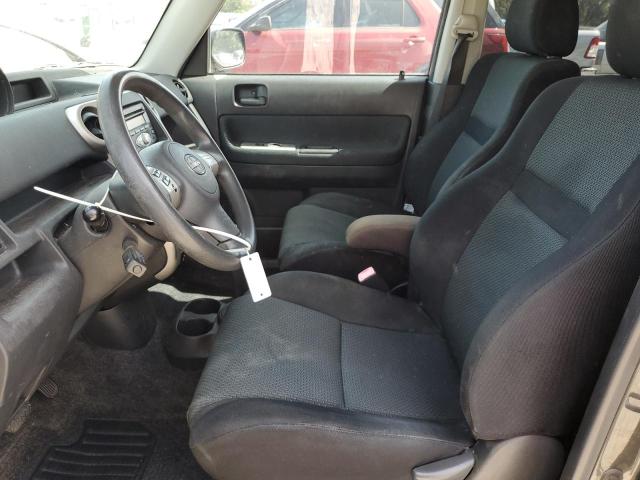 JTLKT324164100826 - 2006 TOYOTA SCION XB BLACK photo 7