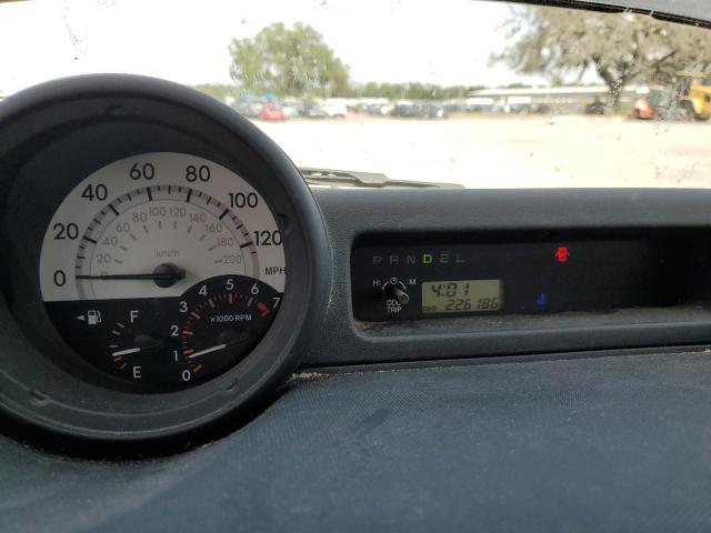 JTLKT324164100826 - 2006 TOYOTA SCION XB BLACK photo 9