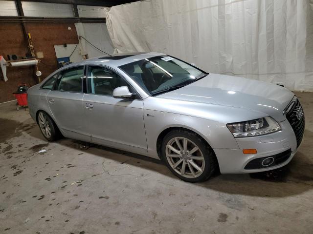 WAUKGAFB1BN024605 - 2011 AUDI A6 PRESTIGE 银色 照片 4
