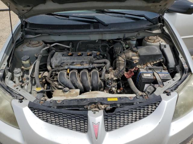 5Y2SL62853Z451317 - 2003 PONTIAC VIBE SILVER photo 11