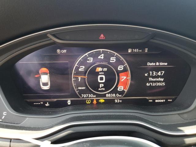 WAUB4CF52KA005003 - 2019 AUDI S5 PREMIUM PLUS WHITE photo 9