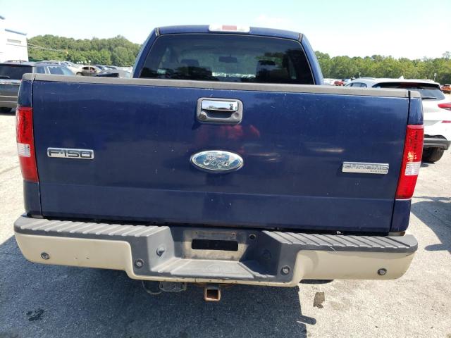 1FTPX14VX8KB17087 - 2008 FORD F150 BLUE photo 6