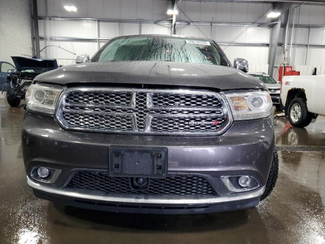 1C4SDJET1EC278756 - 2014 DODGE DURANGO CITADEL GRAY photo 5