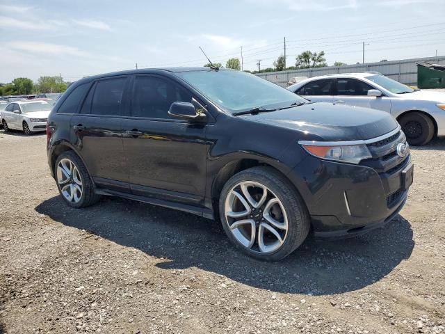 2FMDK4AK1DBA45645 - 2013 FORD EDGE SPORT BLACK photo 4