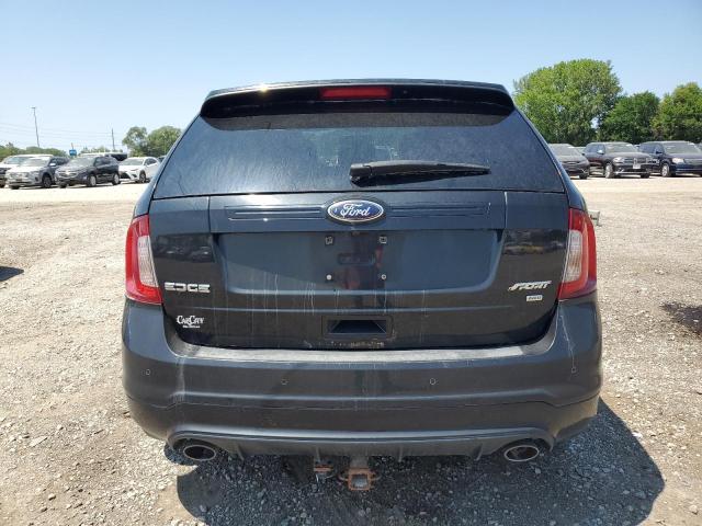 2FMDK4AK1DBA45645 - 2013 FORD EDGE SPORT BLACK photo 6