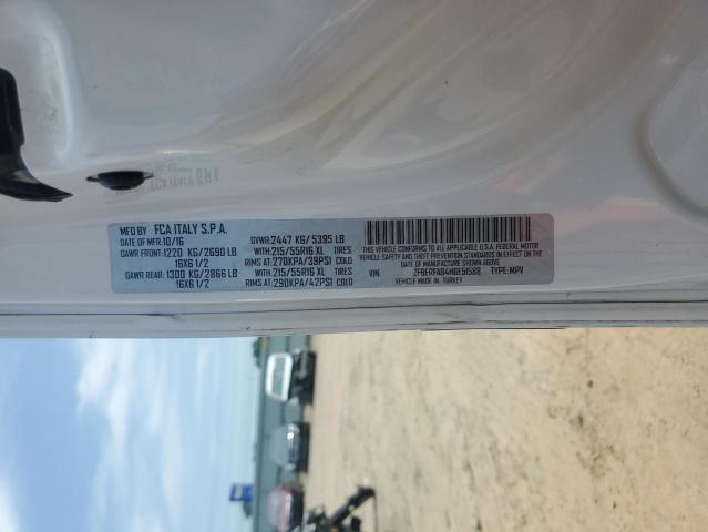 ZFBERFAB4H6E51588 - 2017 RAM PROMASTER შავი ფოტო 13