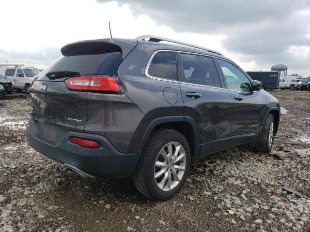 1C4PJMDS6GW133769 - 2016 JEEP CHEROKEE LIMITED GRAY photo 3