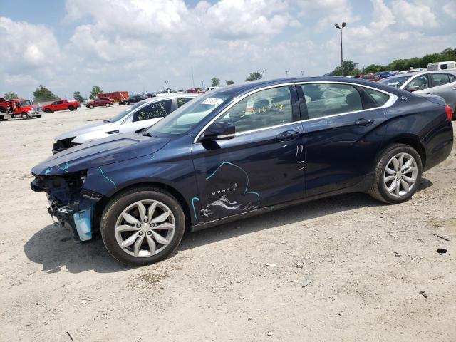 2G1105SA1J9137259 - 2018 CHEVROLET IMPALA LT BLUE photo 1