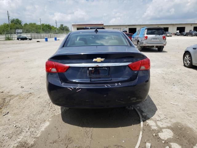 2G1105SA1J9137259 - 2018 CHEVROLET IMPALA LT BLUE photo 6