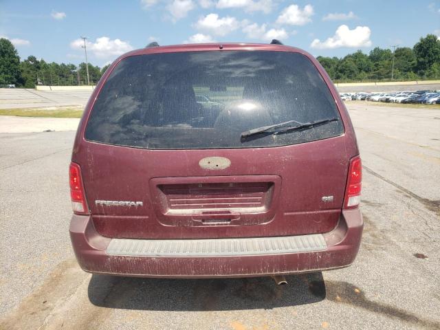 2FMZA51687BA04032 - 2007 FORD FREESTAR SE BURGUNDY photo 6