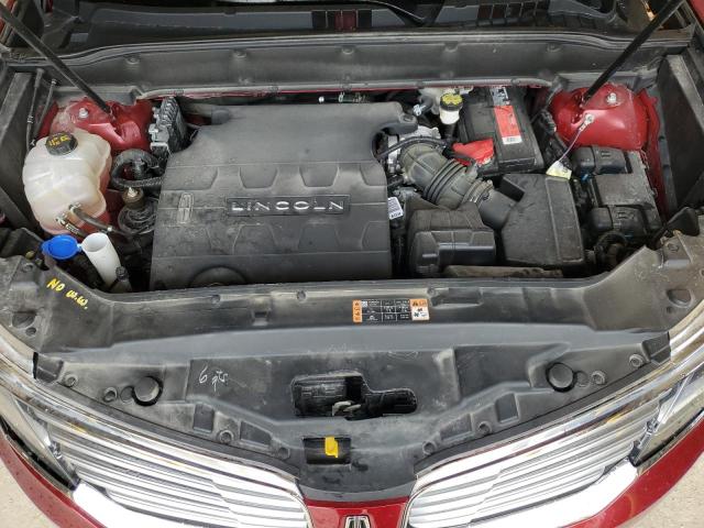 2LMPJ8LRXHBL28833 - 2017 LINCOLN MKX RESERVE MAROON photo 12