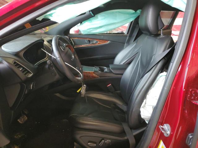 2LMPJ8LRXHBL28833 - 2017 LINCOLN MKX RESERVE MAROON photo 7