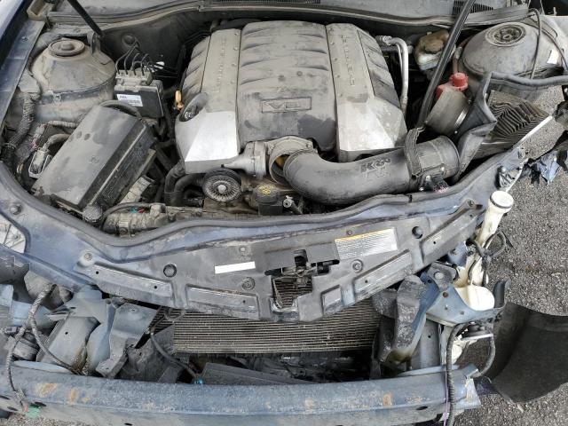 2G1FS1EWXA9115521 - 2010 CHEVROLET CAMARO SS BLUE photo 11