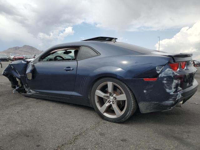 2G1FS1EWXA9115521 - 2010 CHEVROLET CAMARO SS BLUE photo 2