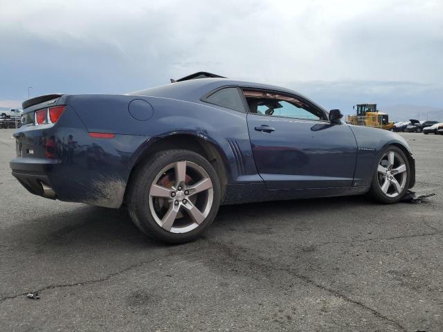 2G1FS1EWXA9115521 - 2010 CHEVROLET CAMARO SS BLUE photo 3