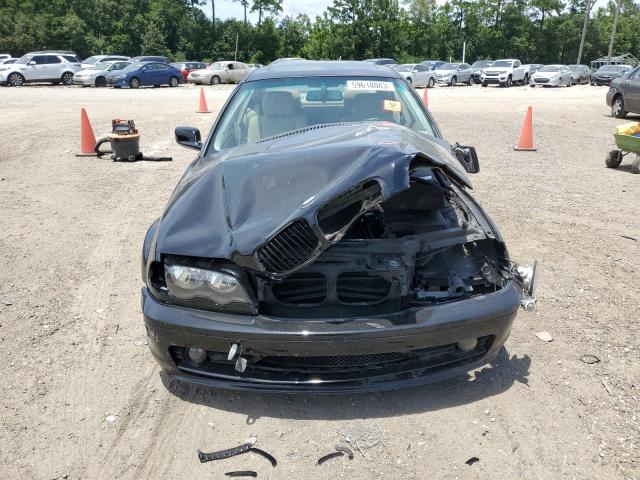 WBABN33442JW51510 - 2002 BMW 325 CI BLACK photo 5